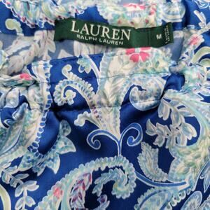 Lauren Ralph Lauren Nightgown Paisley Print Size Medium